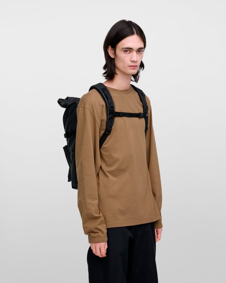 Sandqvist Stream Rolltop Backpack L Black Sandqvist Sandqvist Stream Rolltop Backpack L Black Sandqvist
