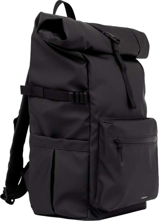 Sandqvist Stream Rolltop Backpack L Black Sandqvist Sandqvist Stream Rolltop Backpack L Black Sandqvist