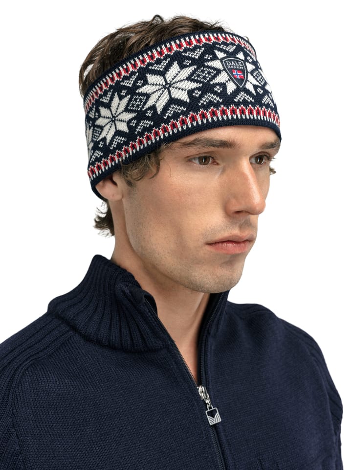 Dale of Norway Garmisch Headband Navy/White/Raspberry Dale of Norway