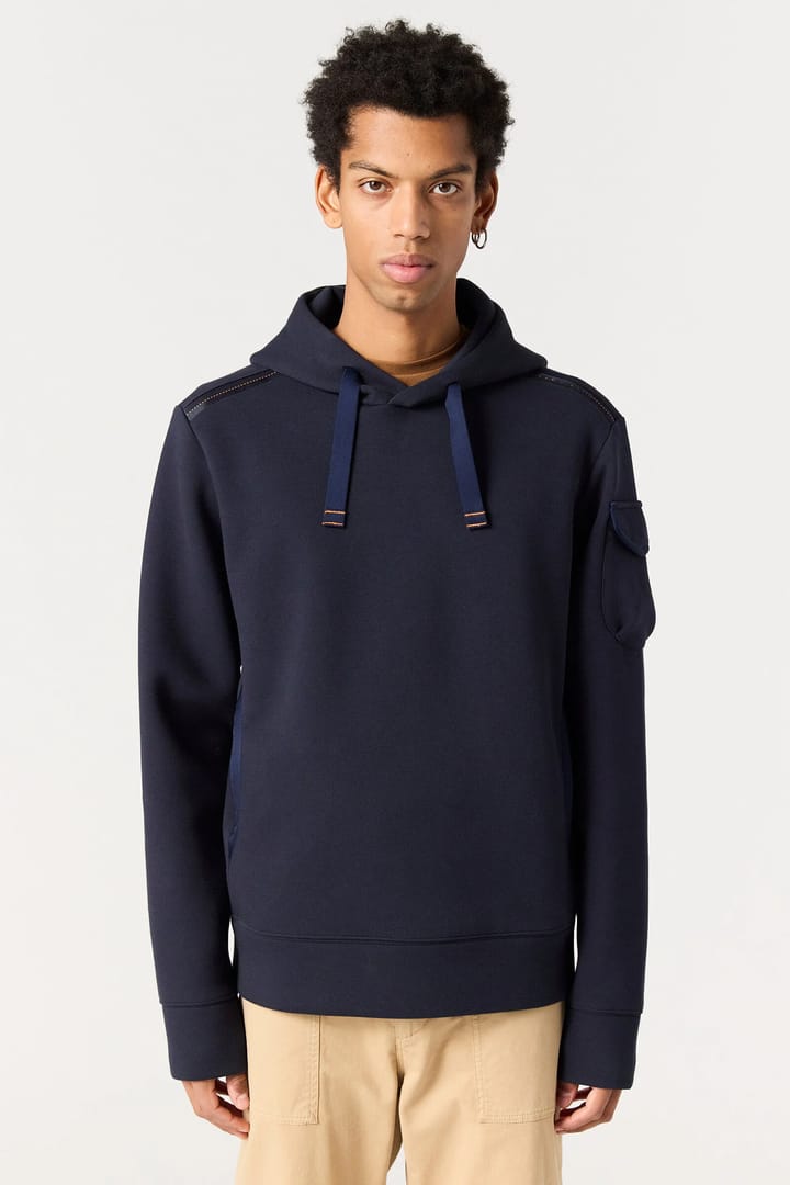 Parajumpers Men's Ike Hooded Fleece Blue Navy Parajumpers Parajumpers Men's Ike Hooded Fleece Blue Navy Parajumpers