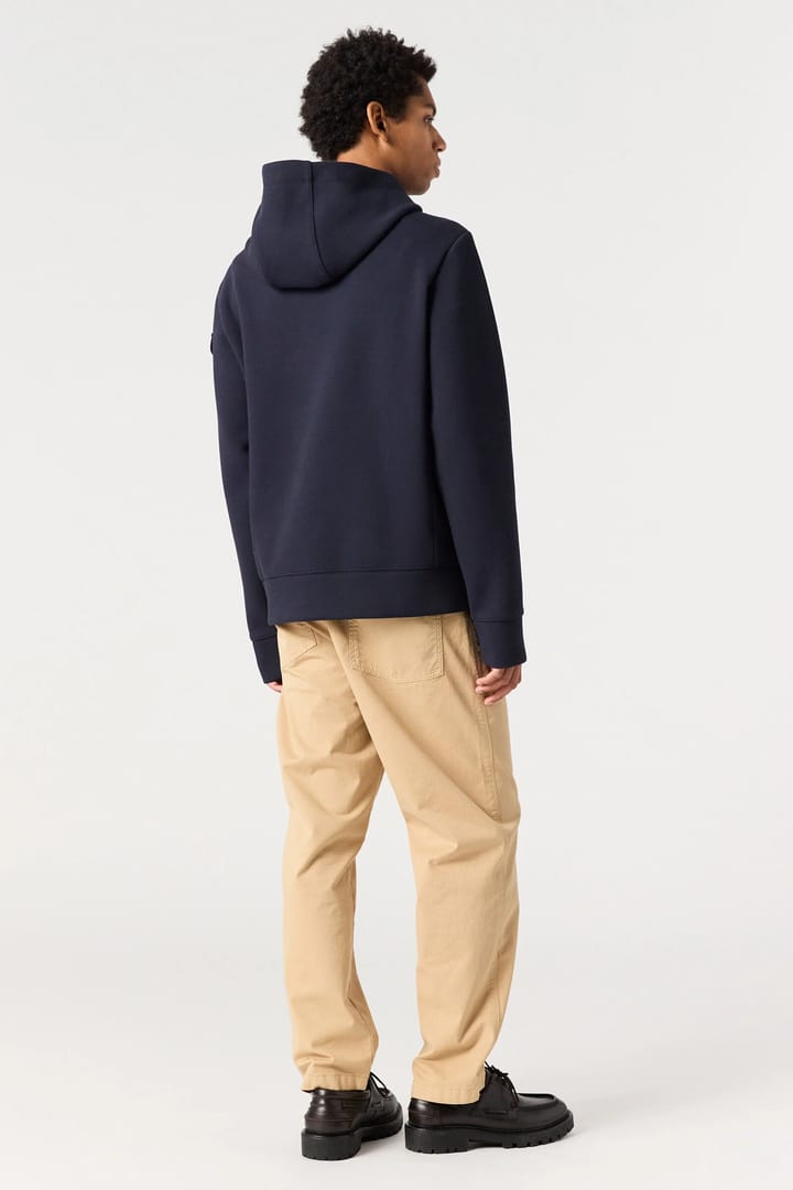 Parajumpers Men's Ike Hooded Fleece Blue Navy Parajumpers Parajumpers Men's Ike Hooded Fleece Blue Navy Parajumpers