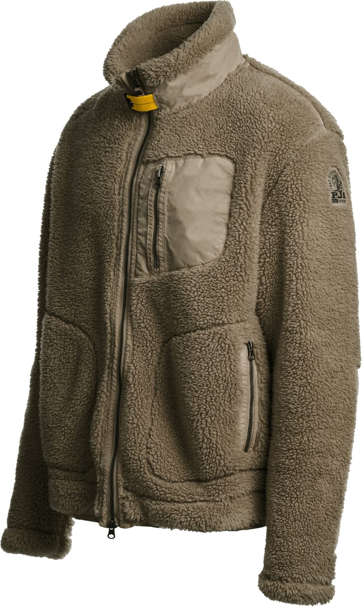 Parajumpers Women's Kimball Curly Fleece Full-Zip Jacket Olive Grey Parajumpers Parajumpers Women's Kimball Curly Fleece Full-Zip Jacket Olive Grey Parajumpers