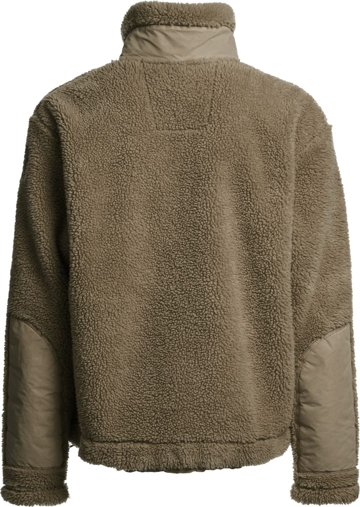 Parajumpers Women's Kimball Curly Fleece Full-Zip Jacket Olive Grey Parajumpers Parajumpers Women's Kimball Curly Fleece Full-Zip Jacket Olive Grey Parajumpers