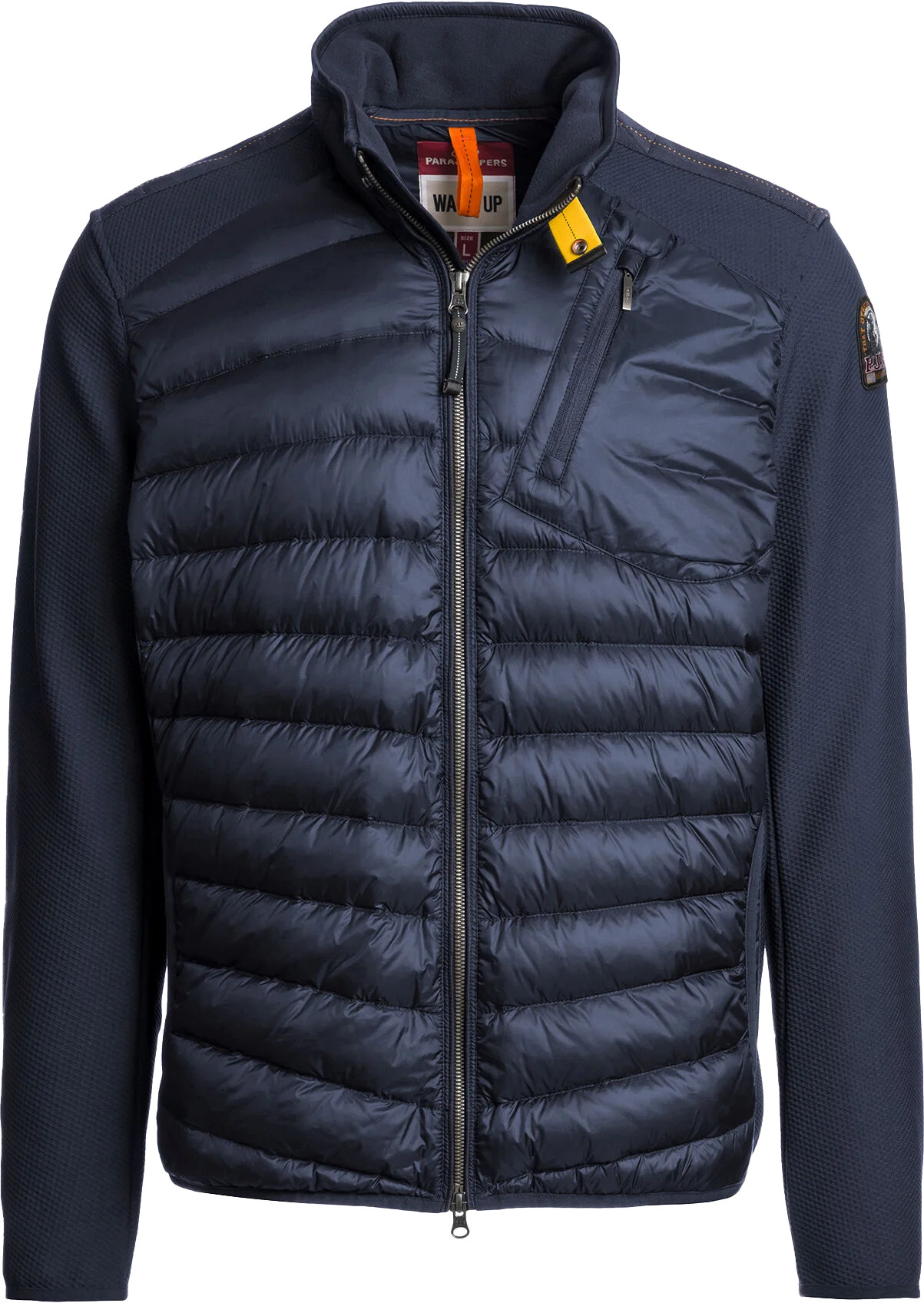 Parajumpers Men's Jayden Hyrbid Jacket Blue Navy Dunjakker mellomlag S