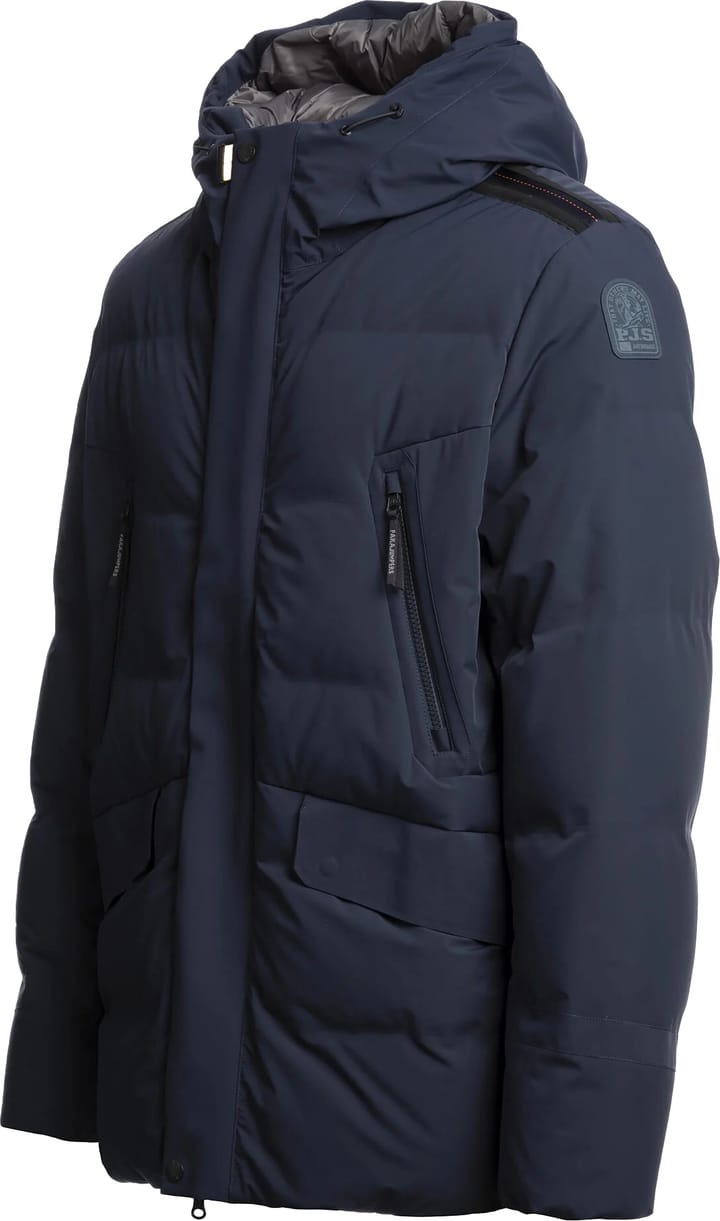 Parajumpers Men's Kazu Hooded Jacket Blue Navy Parajumpers Parajumpers Men's Kazu Hooded Jacket Blue Navy Parajumpers