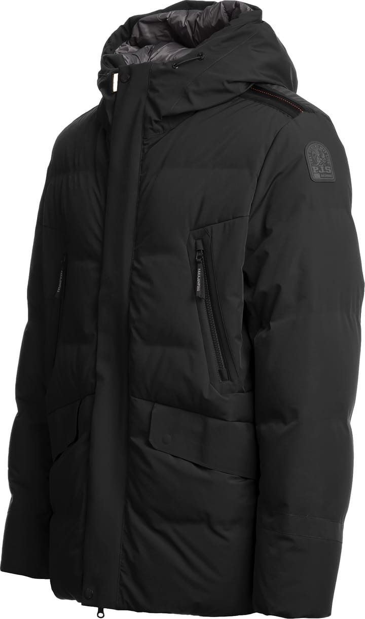 Parajumpers Men's Kazu Hooded Jacket Black Parajumpers Parajumpers Men's Kazu Hooded Jacket Black Parajumpers