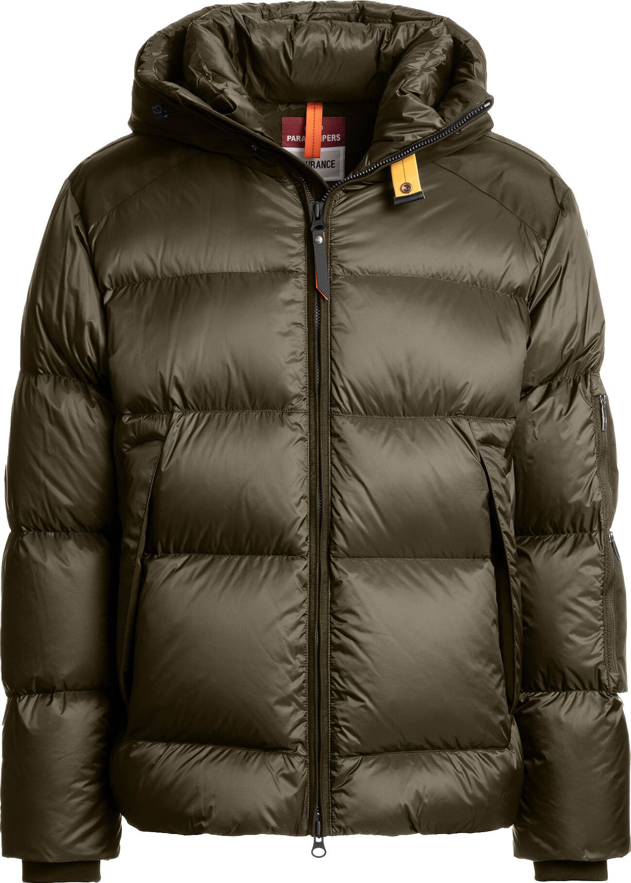 Parajumpers Men's Tyrik Hooded Jacket Olive Grey