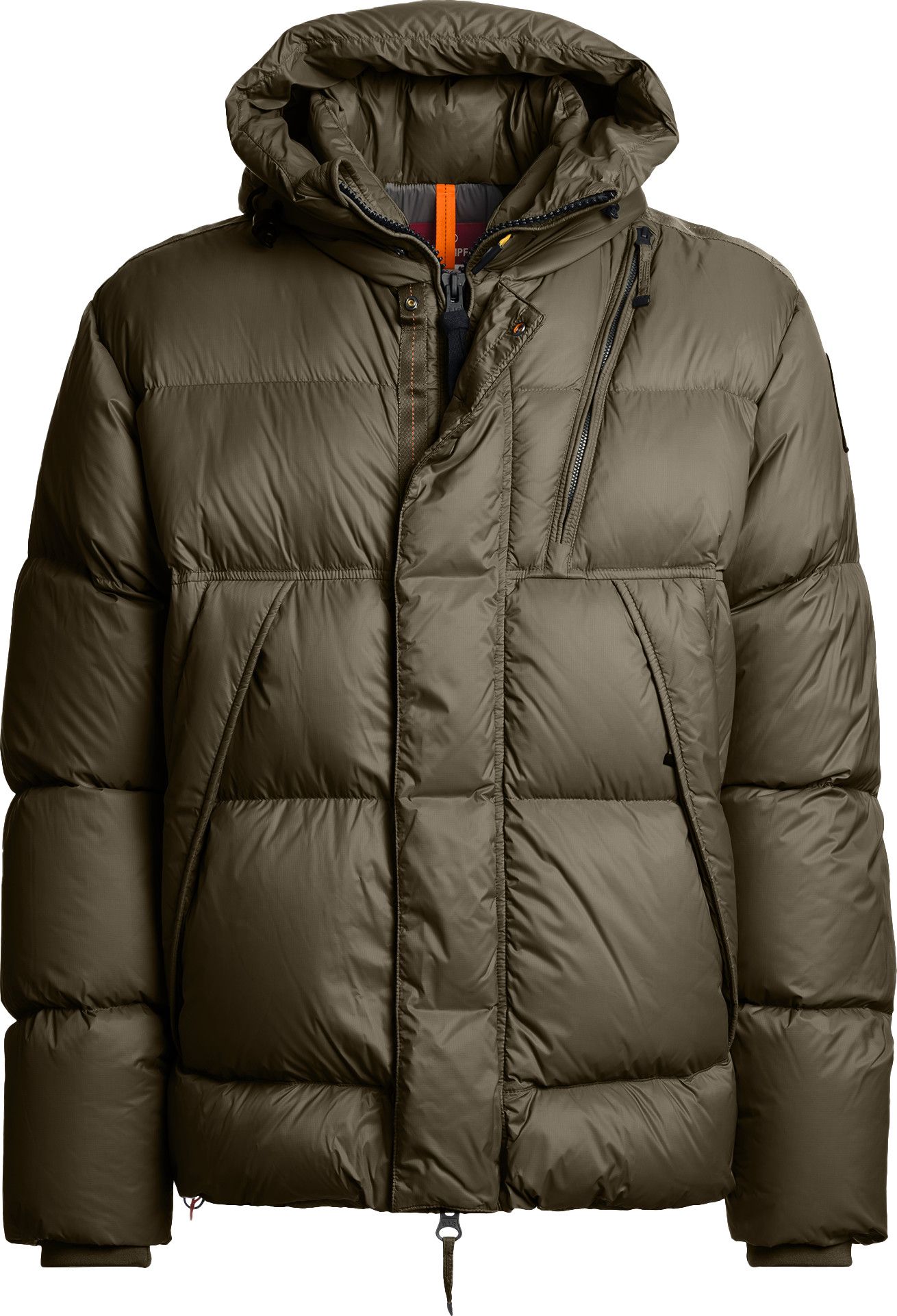 Parajumpers Men's Cloud Hooded Down Jacket Olive Grey