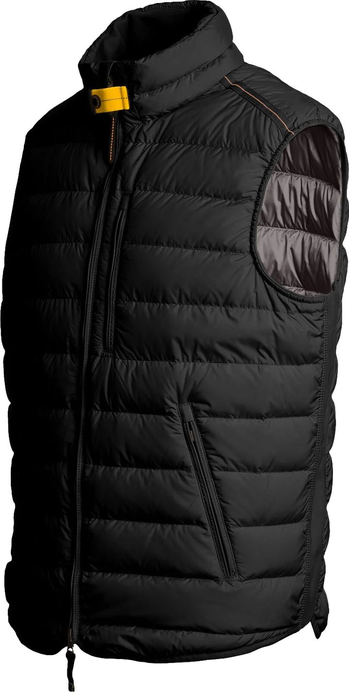 Parajumpers Men's Perfect Down Vest Black Parajumpers Parajumpers Men's Perfect Down Vest Black Parajumpers