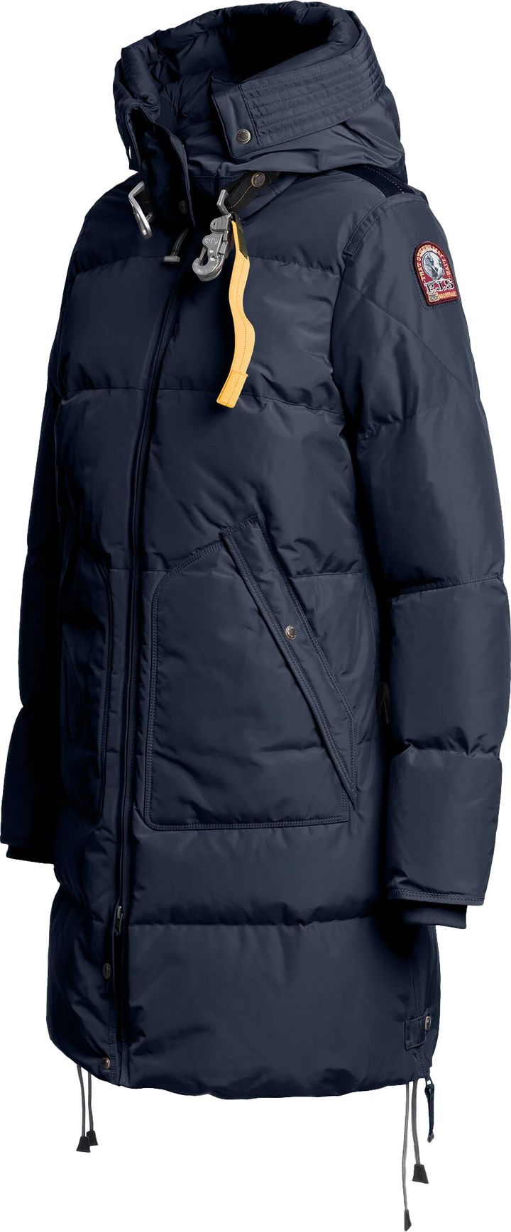 Parajumpers Women's Long Bear Hooded Parka Blue Navy Parajumpers Parajumpers Women's Long Bear Hooded Parka Blue Navy Parajumpers