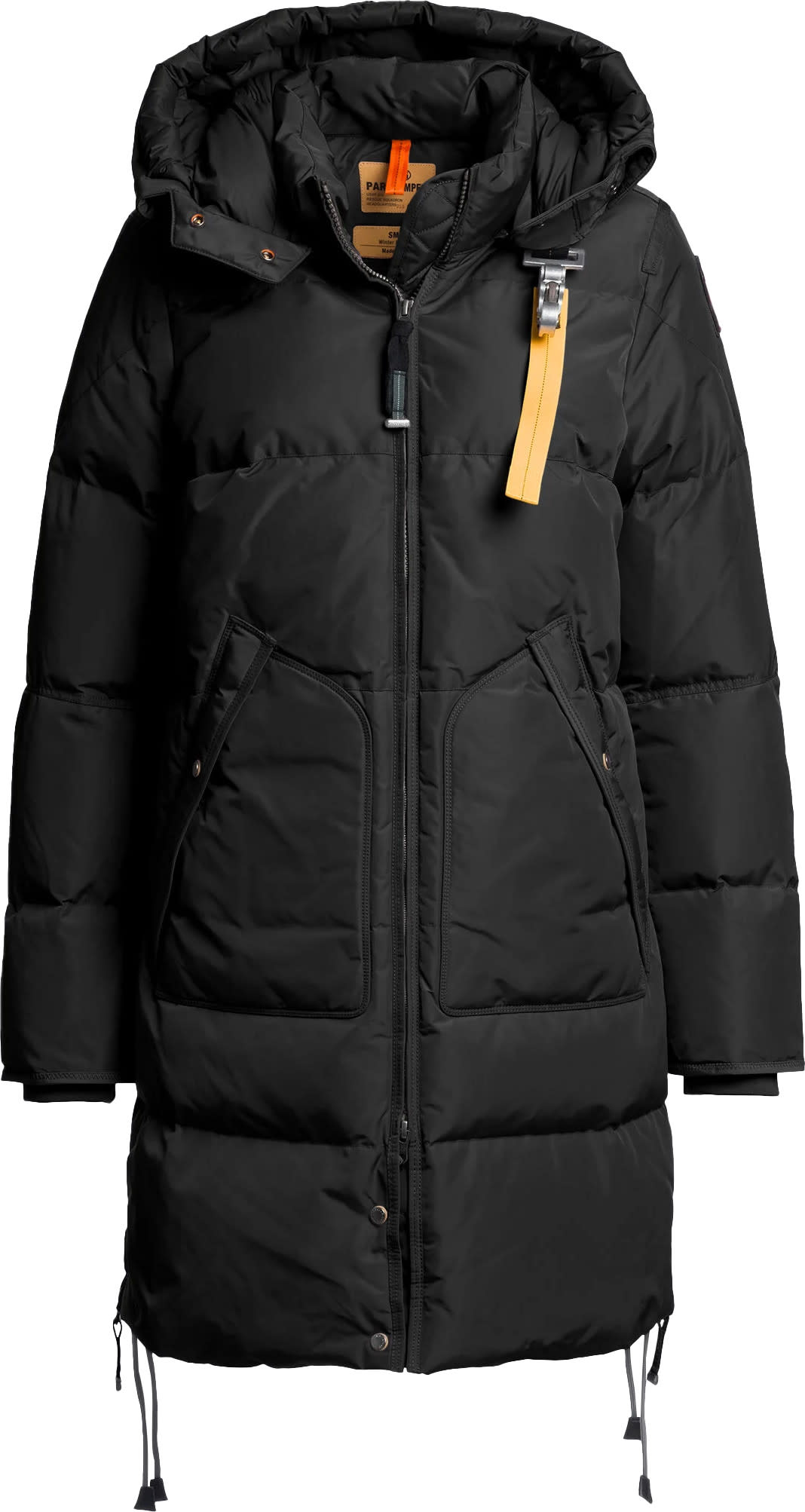 Parajumpers Women's Long Bear Hooded Parka Black Parkatakit untuva S