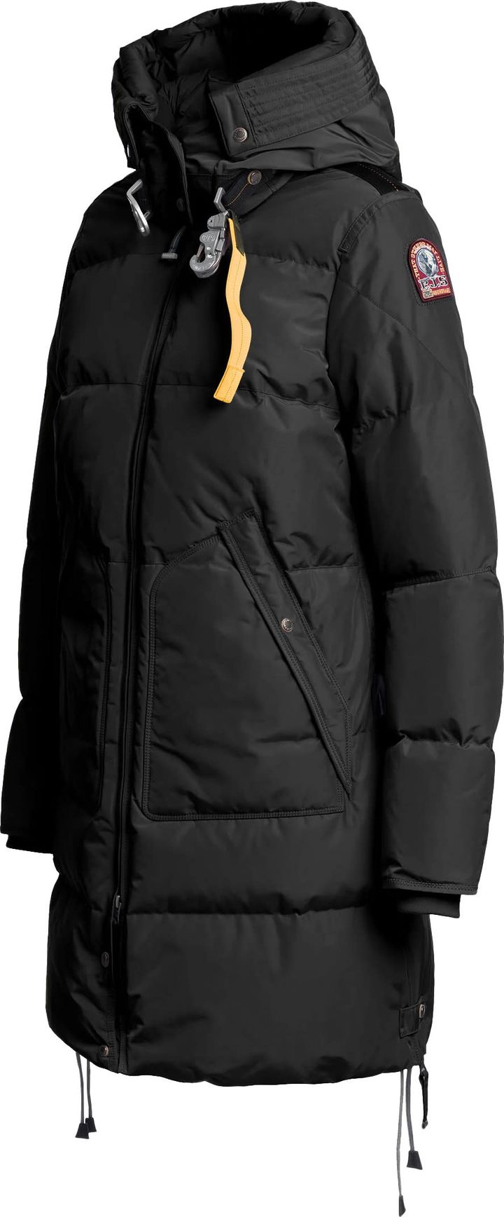 Parajumpers Women's Long Bear Hooded Parka Black Parajumpers