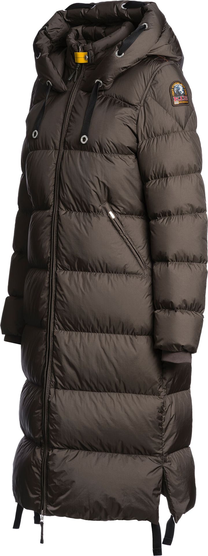 Parajumpers Women's Panda Long Down Jacket Earth Brown Parajumpers Parajumpers Women's Panda Long Down Jacket Earth Brown Parajumpers