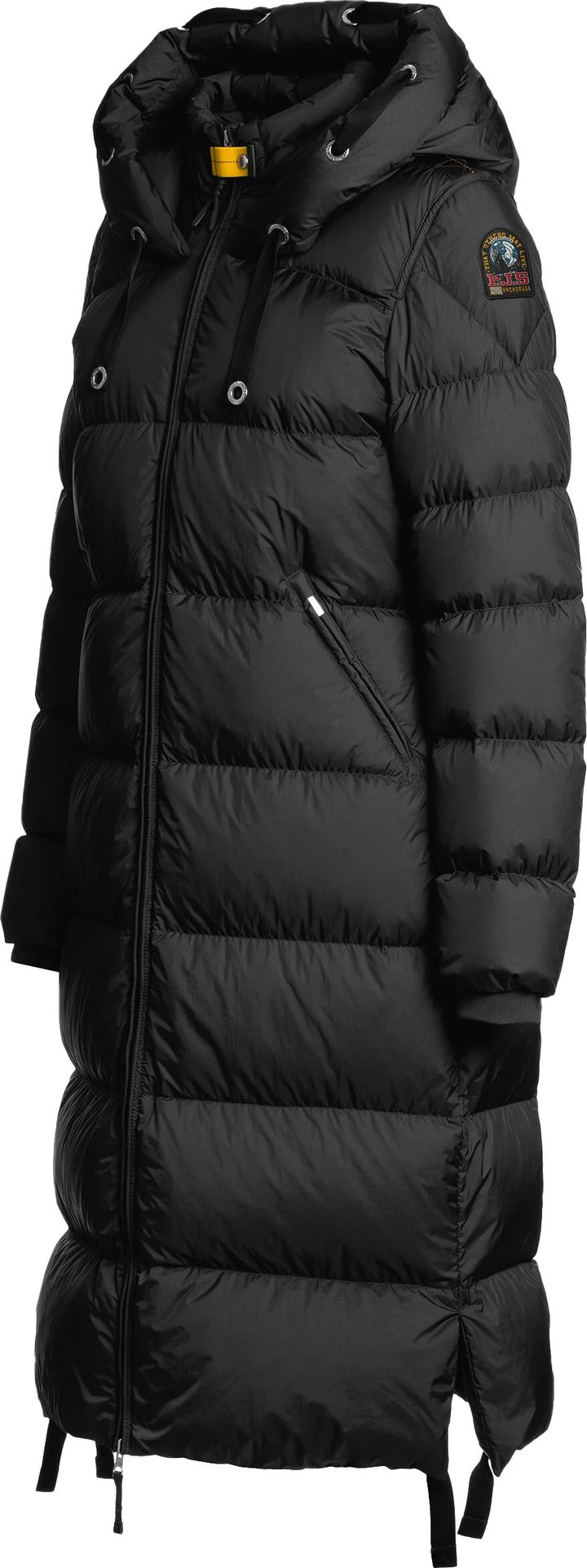 Parajumpers Women's Panda Long Down Jacket Black Parajumpers Parajumpers Women's Panda Long Down Jacket Black Parajumpers