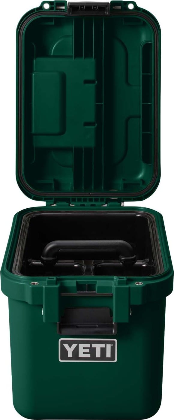 Yeti Loadout Gobox 15 Gear Case Black Forest Green Yeti