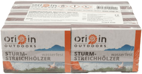 Relags Windproof Matches 10 Boxes NoColour Relags