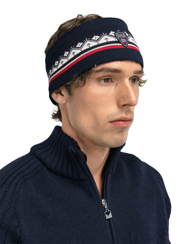Dale of Norway Moritz Headband Navy/raspberry/off White Dale of Norway