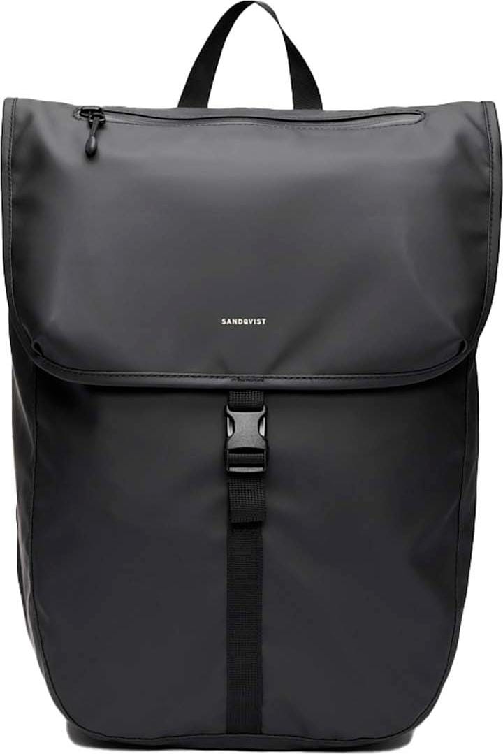 Sandqvist Stream Lid Backpack 14" Black Sandqvist