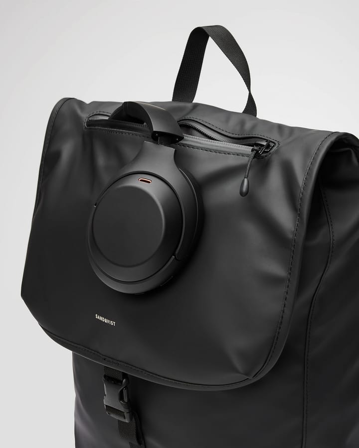 Sandqvist Stream Lid Backpack 14" Black Sandqvist