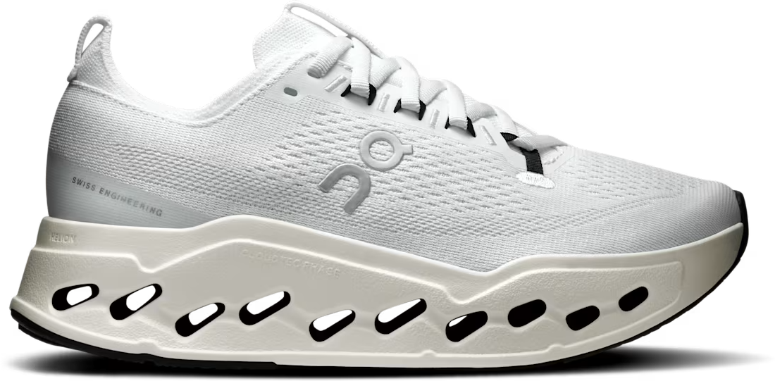 On Women's Cloudsurfer Max White-white