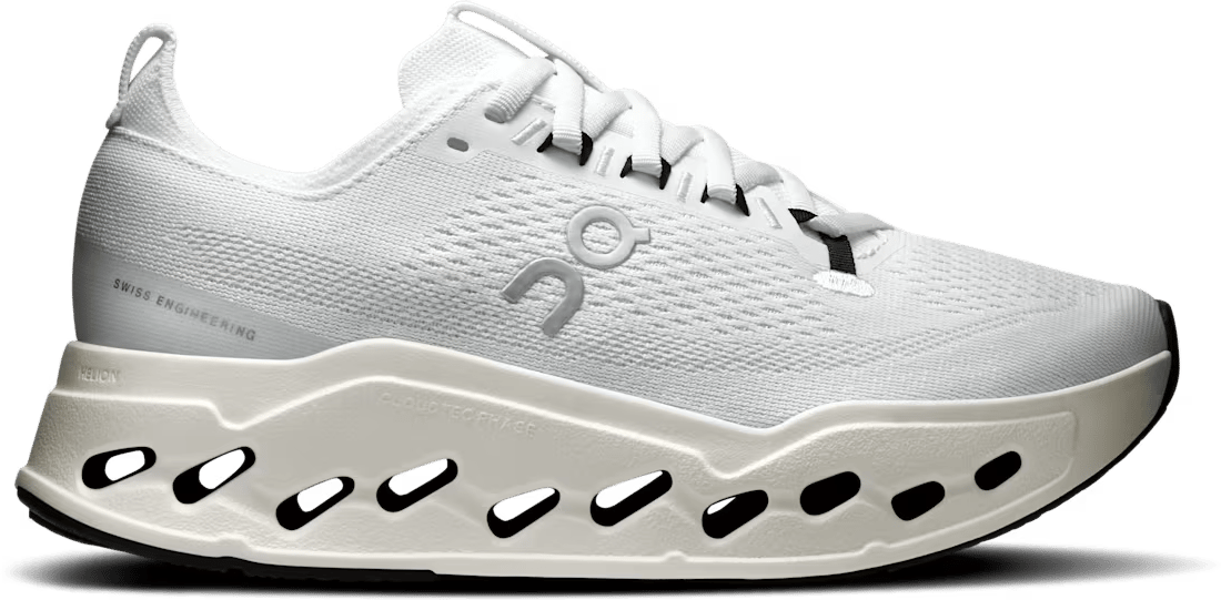 On Women's Cloudsurfer Max White-white