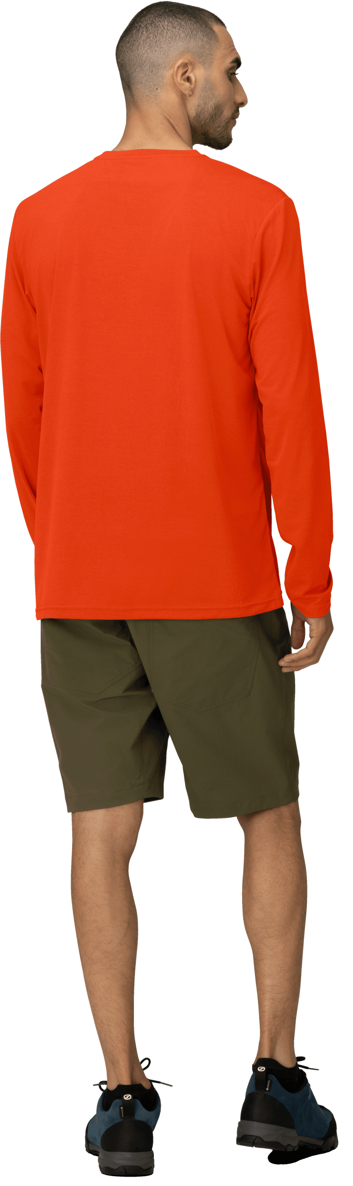 Norrøna Men's Femund Tech Long Sleeve Pureed Pumpkin Norrøna