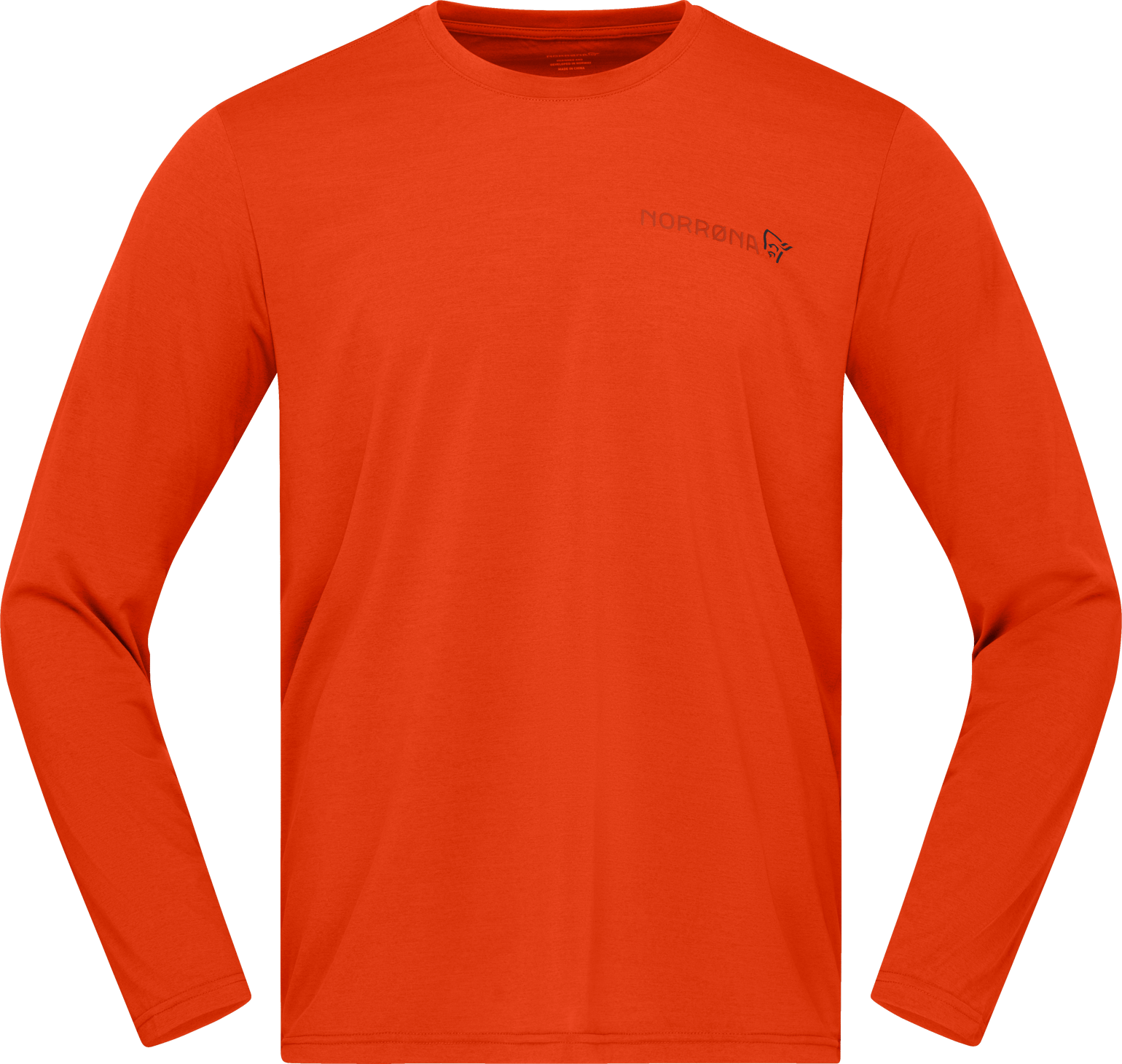 Norrøna Men's Femund Tech Long Sleeve Pureed Pumpkin