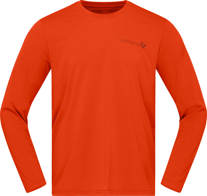 Norrøna Men's Femund Tech Long Sleeve Pureed Pumpkin Norrøna