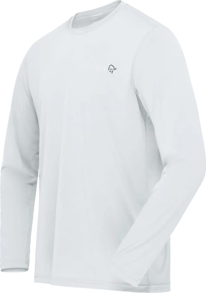 Norrøna Men's Femund Tech Long Sleeve Snow White Norrøna