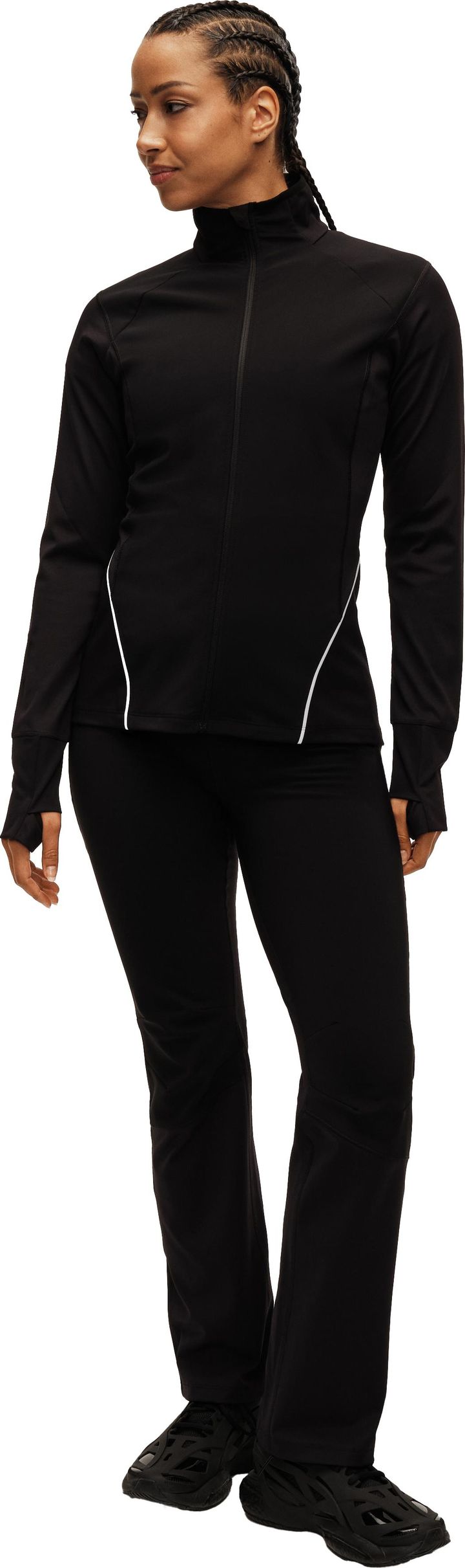 Casall Women's Windtherm Straight Leg Pant Black Casall