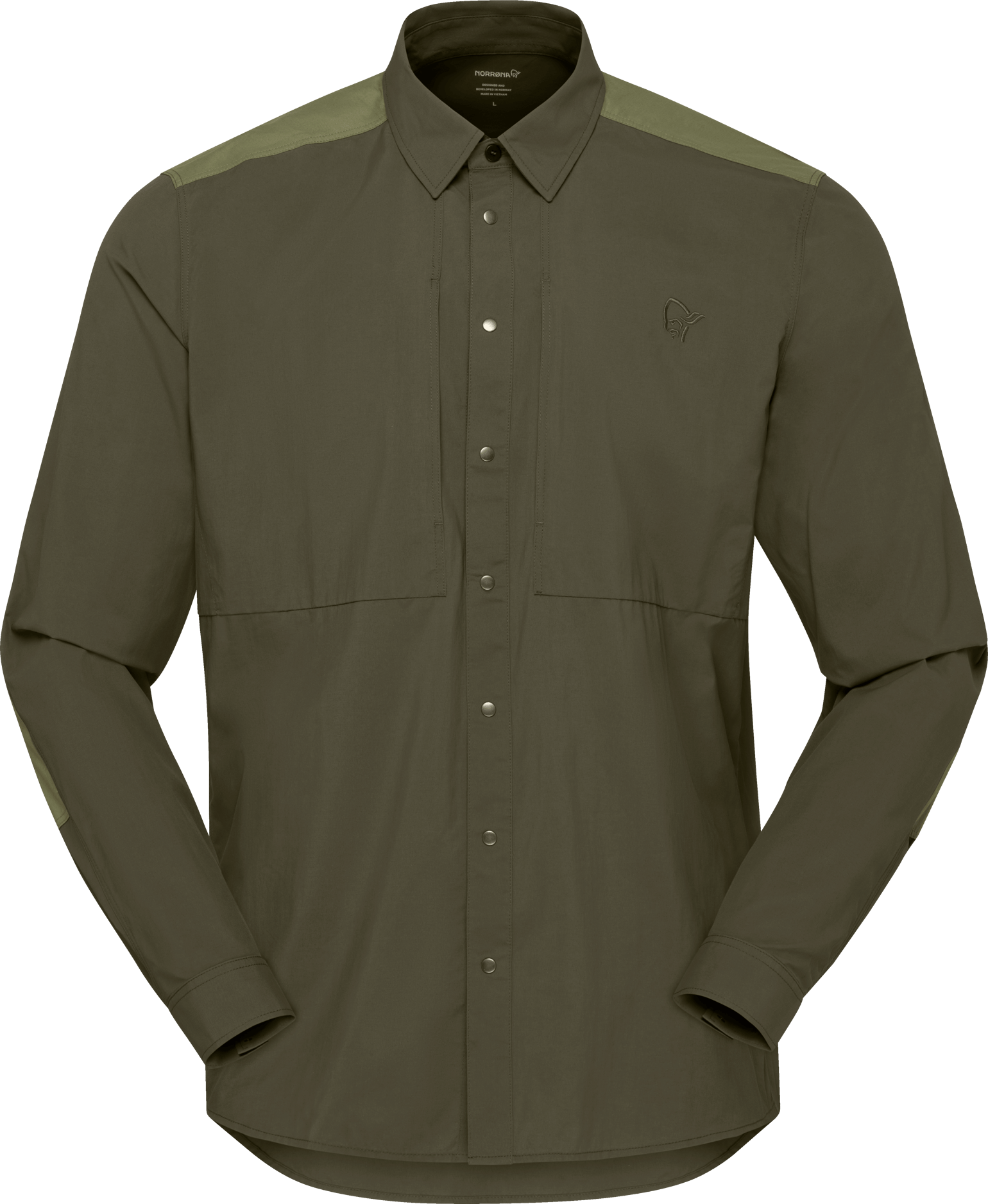 Norrøna Men's Femund Light Shirt Olive Night