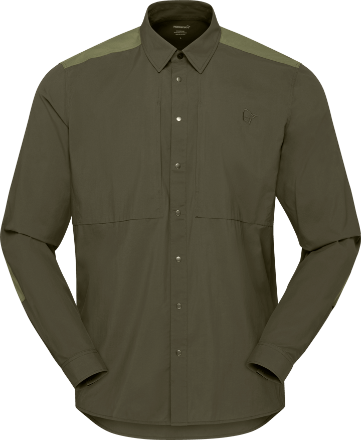 Norrøna Men's Femund Light Shirt Olive Night Norrøna