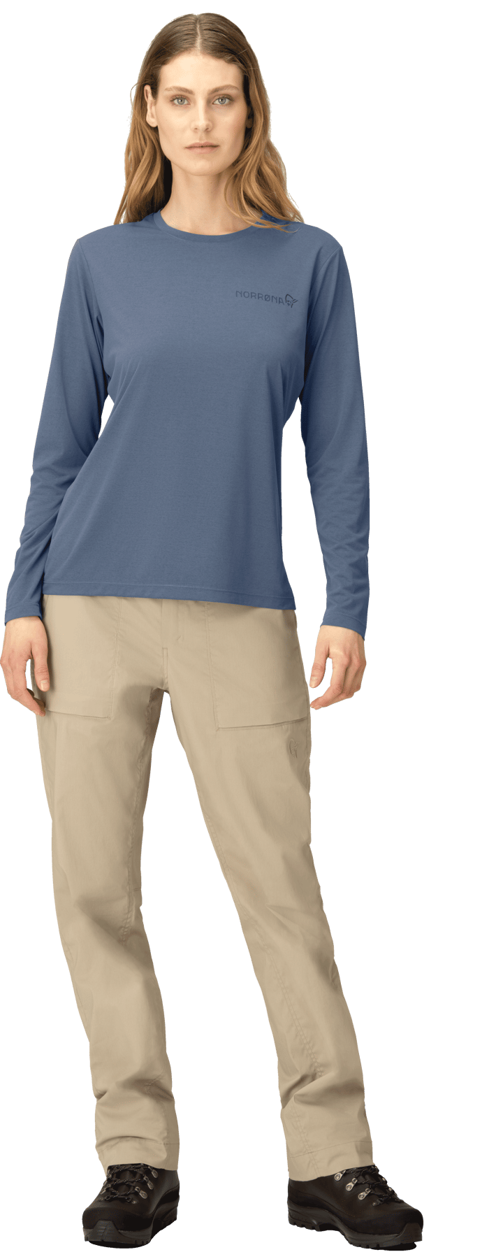Norrøna Women's Femund Tech Long Sleeve Vintage Indigo Norrøna Norrøna Women's Femund Tech Long Sleeve Vintage Indigo Norrøna