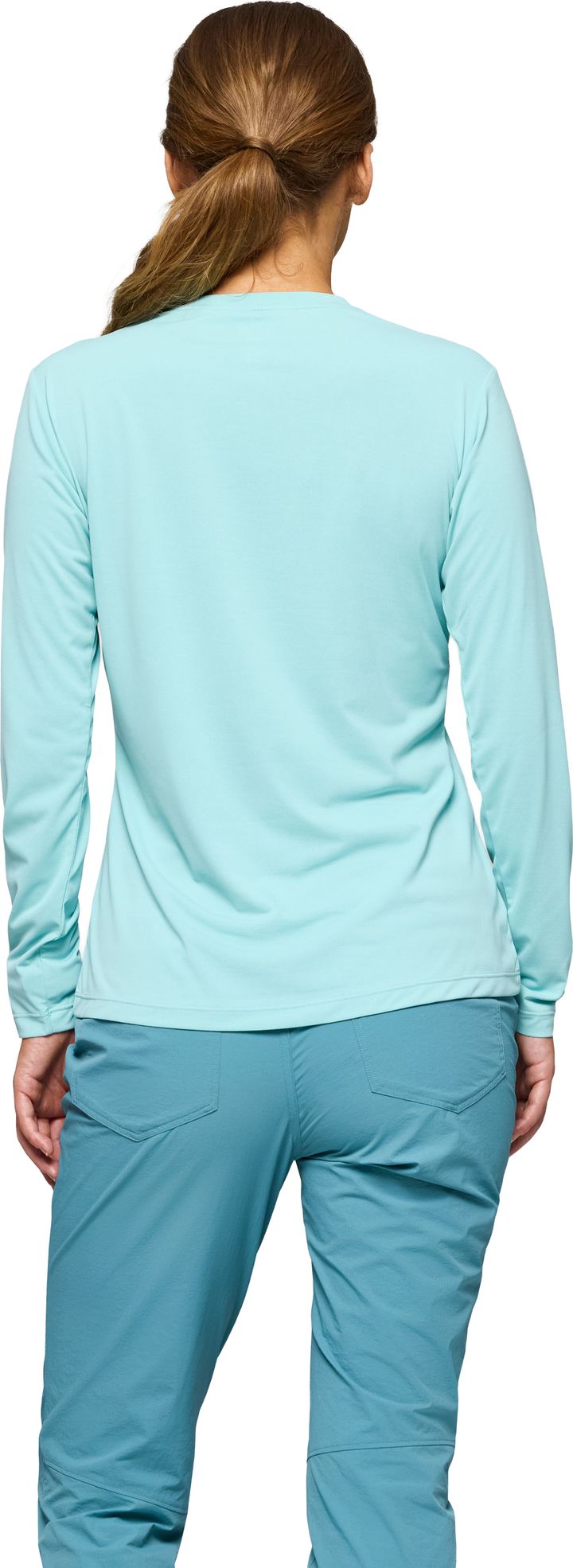 Norrøna Women's Femund Tech Long Sleeve Aqua Haze Norrøna