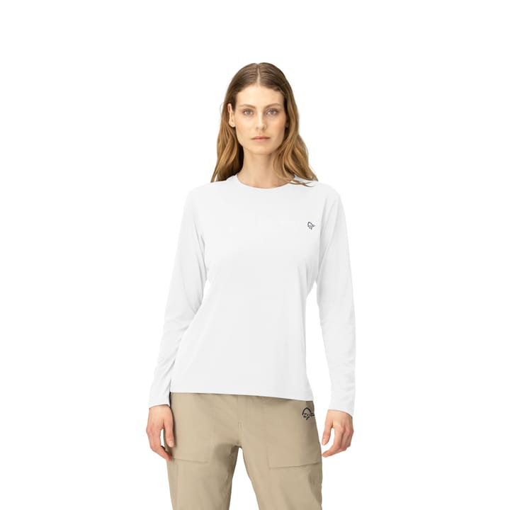 Norrøna Women's Femund Tech Long Sleeve Snow White Norrøna Norrøna Women's Femund Tech Long Sleeve Snow White Norrøna