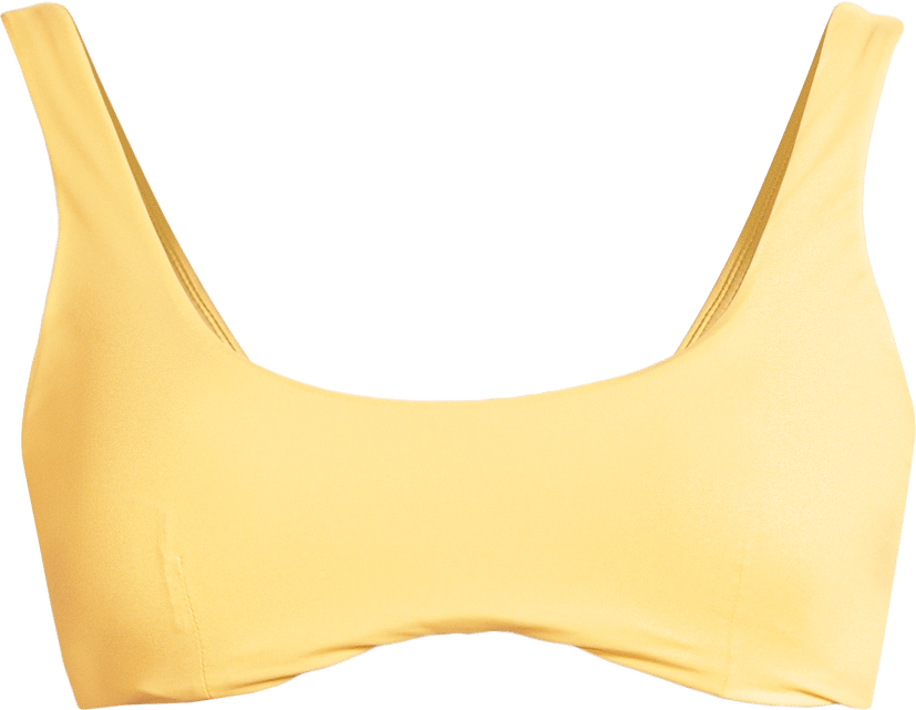 Casall Women's Vibrant U-Shape Bikini Top Sunflower