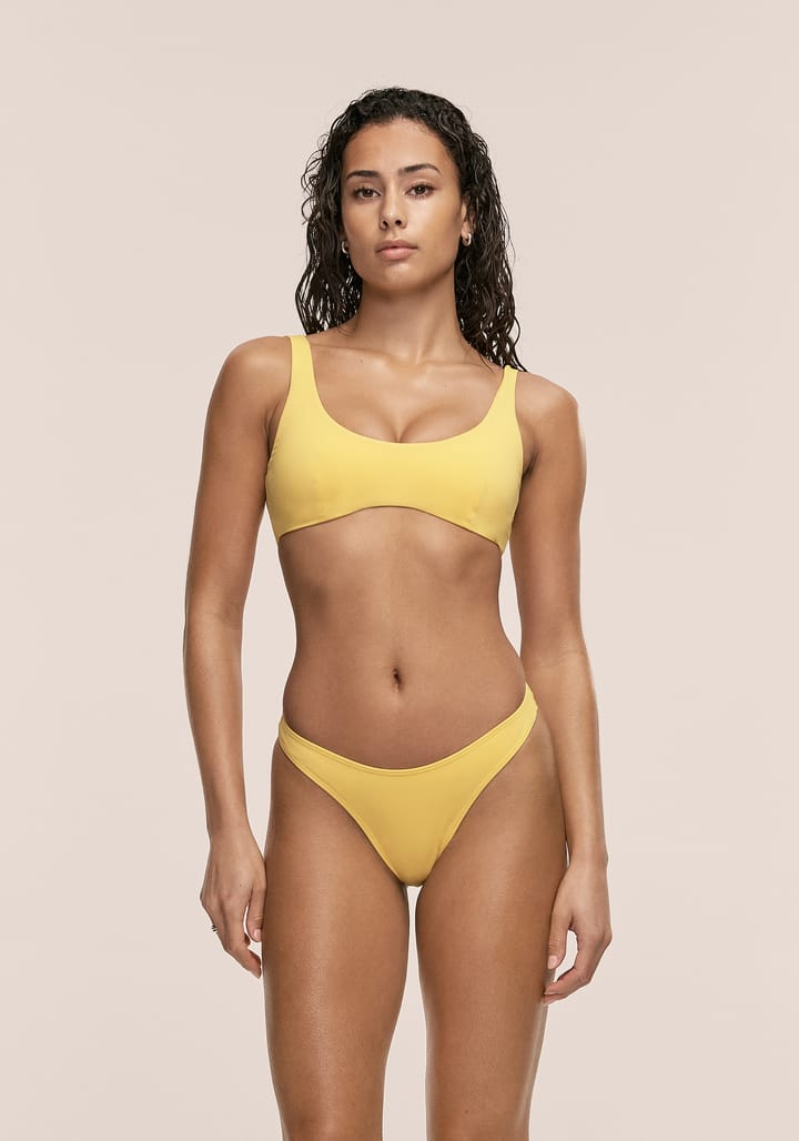 Casall Women's Vibrant U-Shape Bikini Top Sunflower Casall