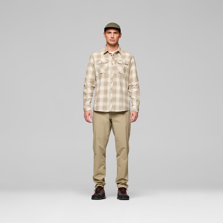 Norrøna Men's Femund Flannel Shirt Oatmeal Norrøna