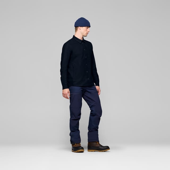 Norrøna Femund Wool Plain Shirt M'S Indigo Night Norrøna