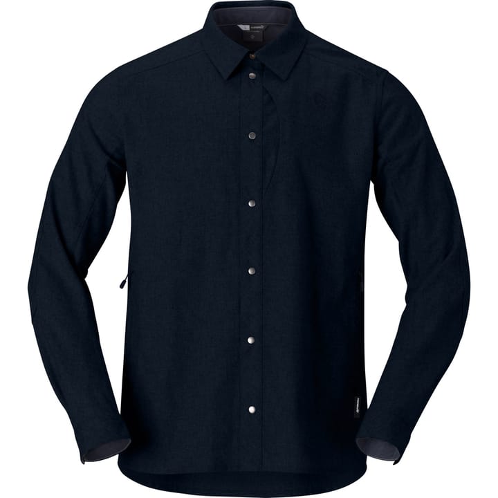 Norrøna Femund Wool Plain Shirt M'S Indigo Night Norrøna