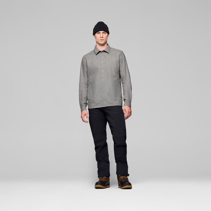 Norrøna Femund Wool Plain Shirt M'S Drizzle Norrøna