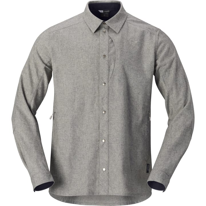 Norrøna Femund Wool Plain Shirt M'S Drizzle Norrøna