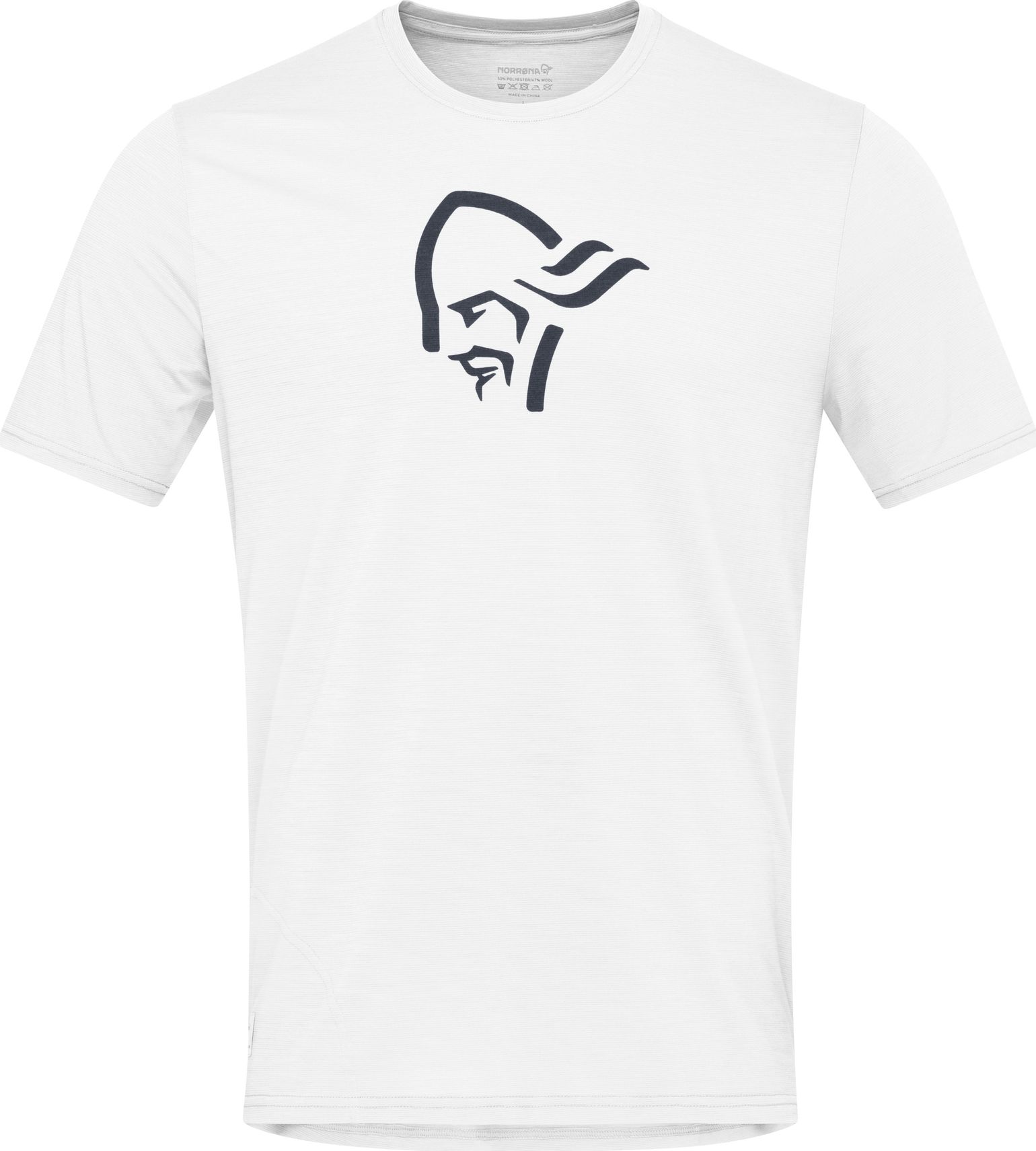 Norrøna Men's Femund Equaliser Merino T- Shirt Snow White