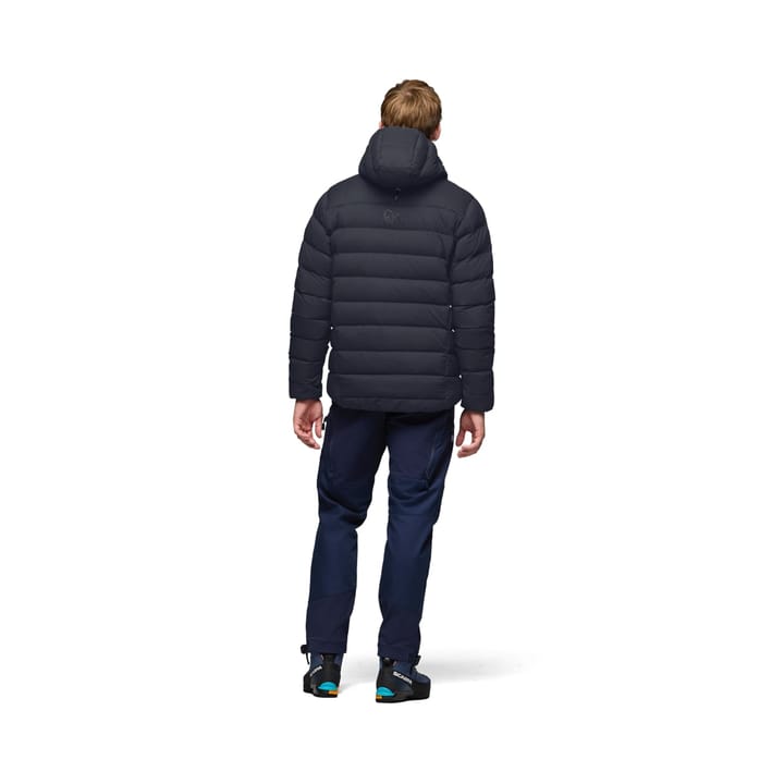 Norrøna Men's Femund Down700 Zip Hood Caviar Black Norrøna