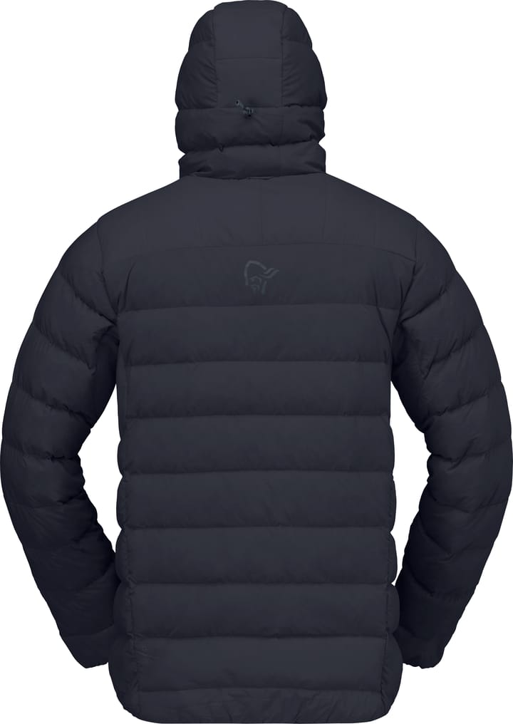 Norrøna Men's Femund Down700 Zip Hood Caviar Black Norrøna