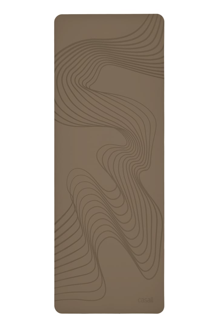 Casall Yoga Mat Grip & Cushion Iii Surge 5mm Taupe Casall