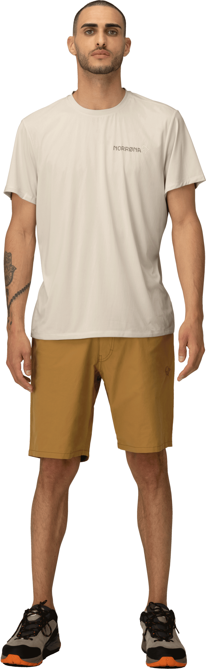 Norrøna Men's Femund Tech T-Shirt Oatmeal Norrøna