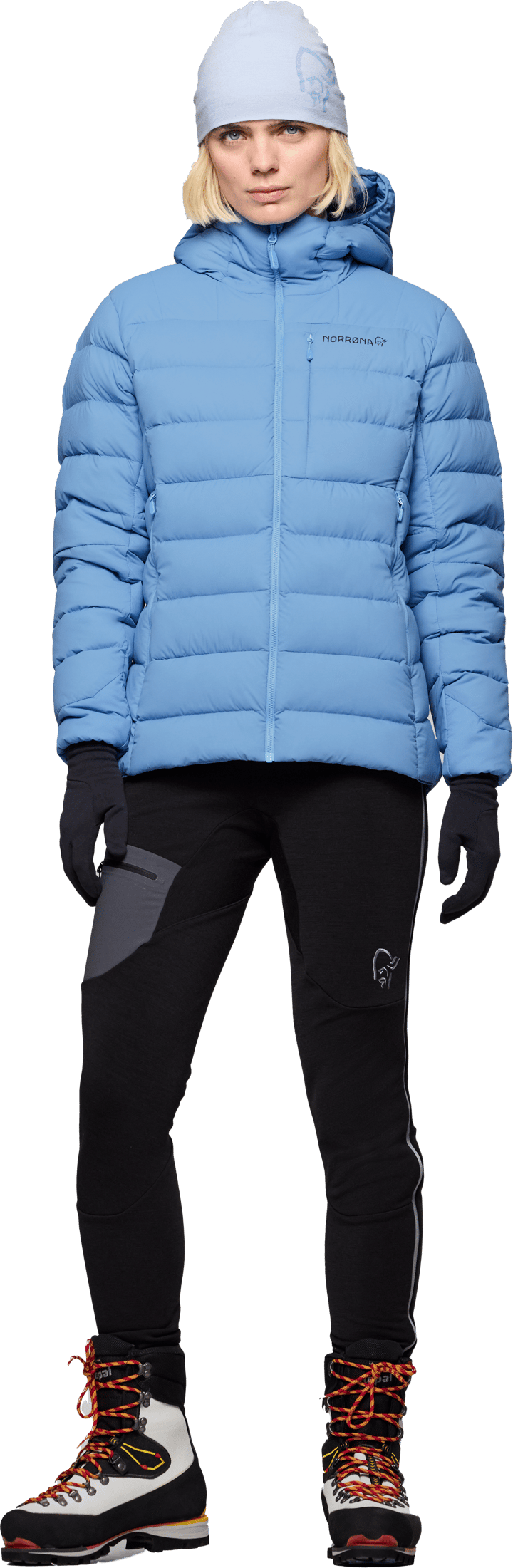 Norrøna Women's Femund Down700 Zip Hood Allure Norrøna