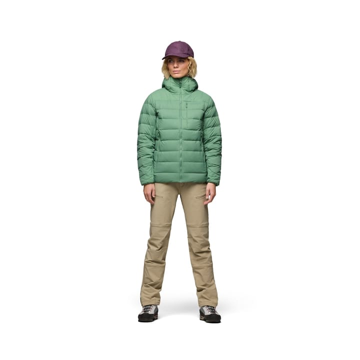 Norrøna Women's Femund Down700 Zip Hood Dark Ivy Norrøna