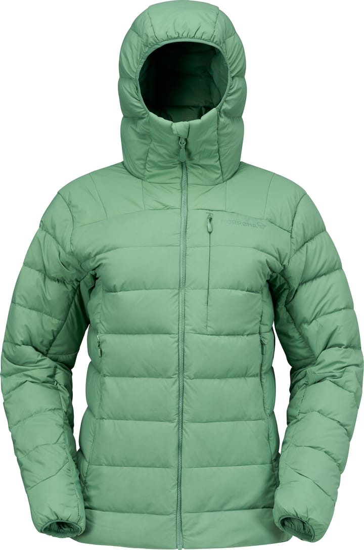 Norrøna Women's Femund Down700 Zip Hood Dark Ivy Norrøna
